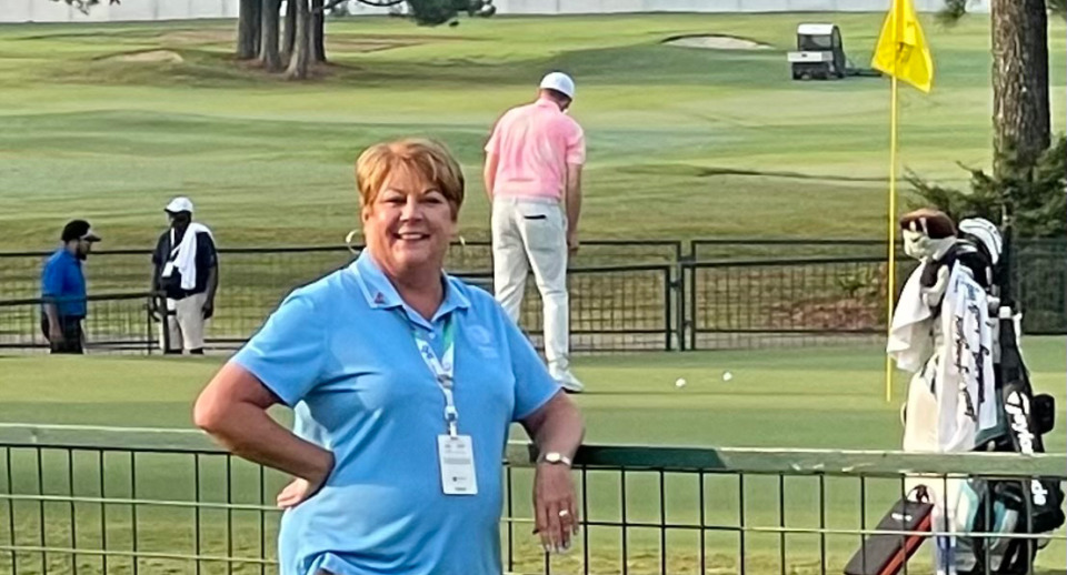 <strong>Pam Urfer, a former Memphian now living in the Nashville area, will be back at TPC Southwind for her fifth year when the FedEx St. Jude Championship officially gets underway Thursday, Aug. 9.&nbsp;</strong>(John Varlas/The Daily Memphian)&nbsp;