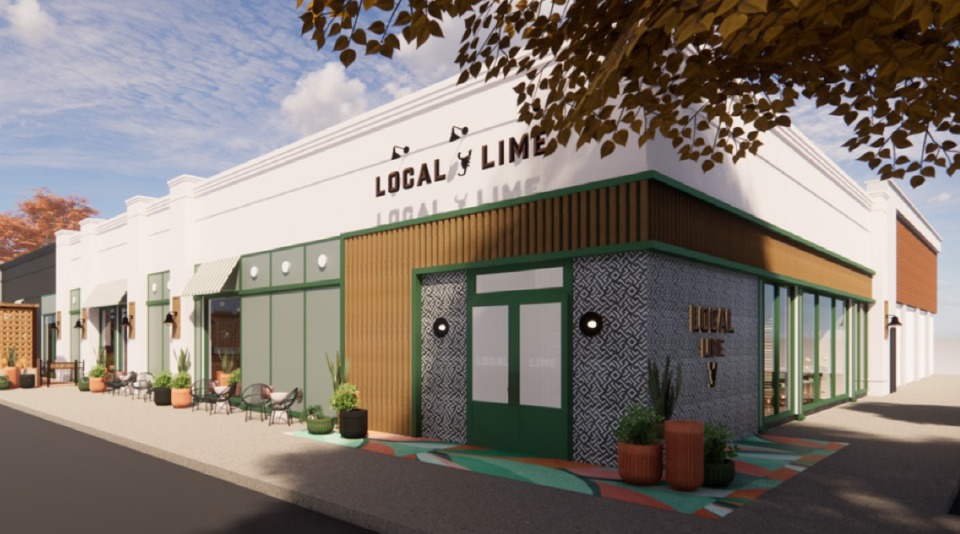 <strong>Local Lime, a 7,000-square-foot Cali-Mex restaurant is set to open at 7605 W Farmington Blvd., suite 1, in the Shops of Saddle Creek. in Germantown. It will be the 13th restaurant for Arkansas-based Yellow Rocket Concepts.</strong> (Courtesy Yellow Rocket Concepts)