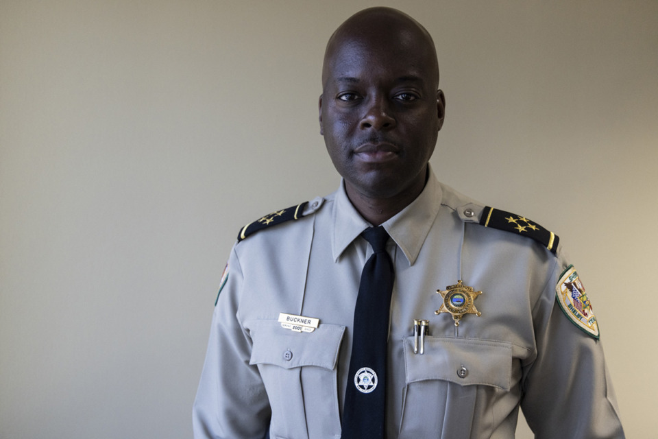 <strong>Anthony Buckner, formerly an assistant chief deputy, has been promoted to chief deputy, the No. 2 spot in the Shelby County Sheriff's Office. His predecessor, Claude Robinson, retired July 25.</strong> (Brad Vest/Special to The Daily Memphian)
