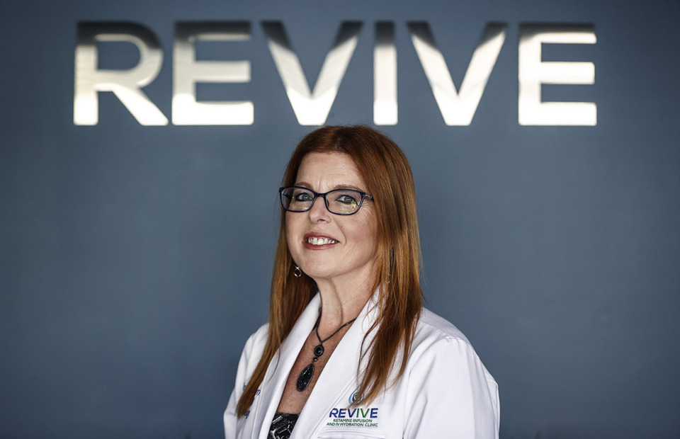 <strong>The Revive Ketamine and IV Infusion Clinic owner Dr. Ginger Williams recently moved her clinic from Arlington to a larger space in Bartlett.</strong> (Mark Weber/The Daily Memphian)