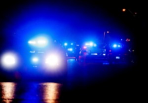 Memphis Police officers on the scene at Hodge Road and Ivan Road on Sept. 7, 2022, after a capturing a gunman that terrorized the city, while going on a shooting spree Wednesday night. (Mark Weber/The Daily Memphian) 