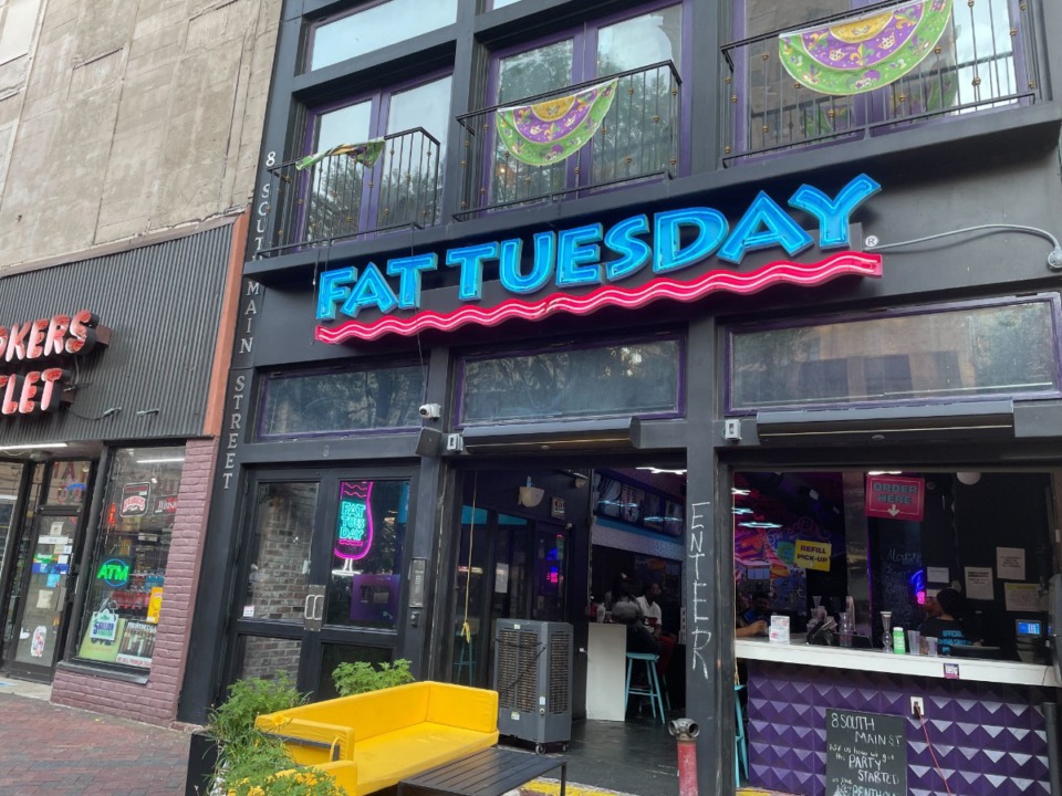 <strong>The Memphis City Council held a surprise birthday party for Chairman Martavius Jones at Fat Tuesday on May 9. Taxpayers paid for it.</strong> (Samuel Hardiman/The Daily Memphian)