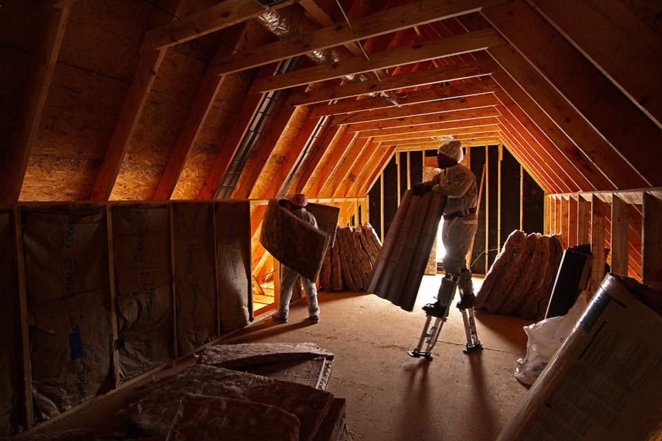 <strong>Examples of weatherization are adding insulation to attics or walls and installing new windows.</strong> (The Daily Memphian file)&nbsp;