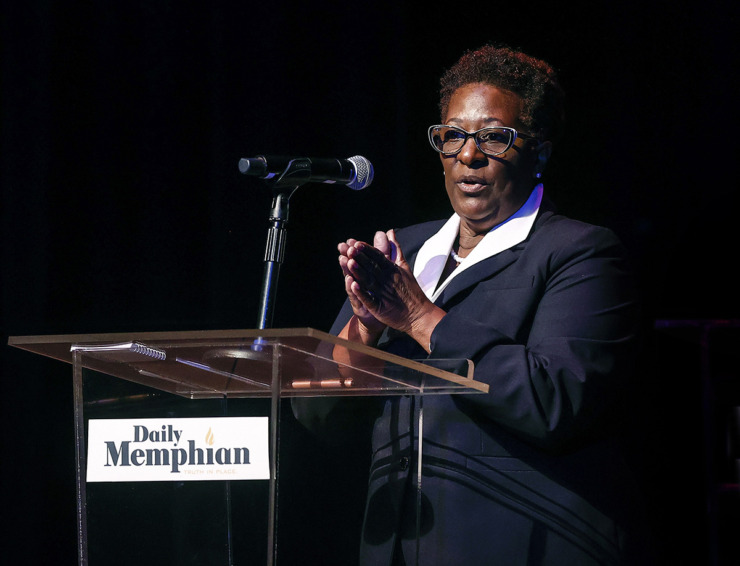 <strong>&ldquo;Memphis is at a very strategic place and point in history right now,&rdquo; Memphis mayoral candidate Karen Camper said.</strong> (Mark Weber/The Daily Memphian file)