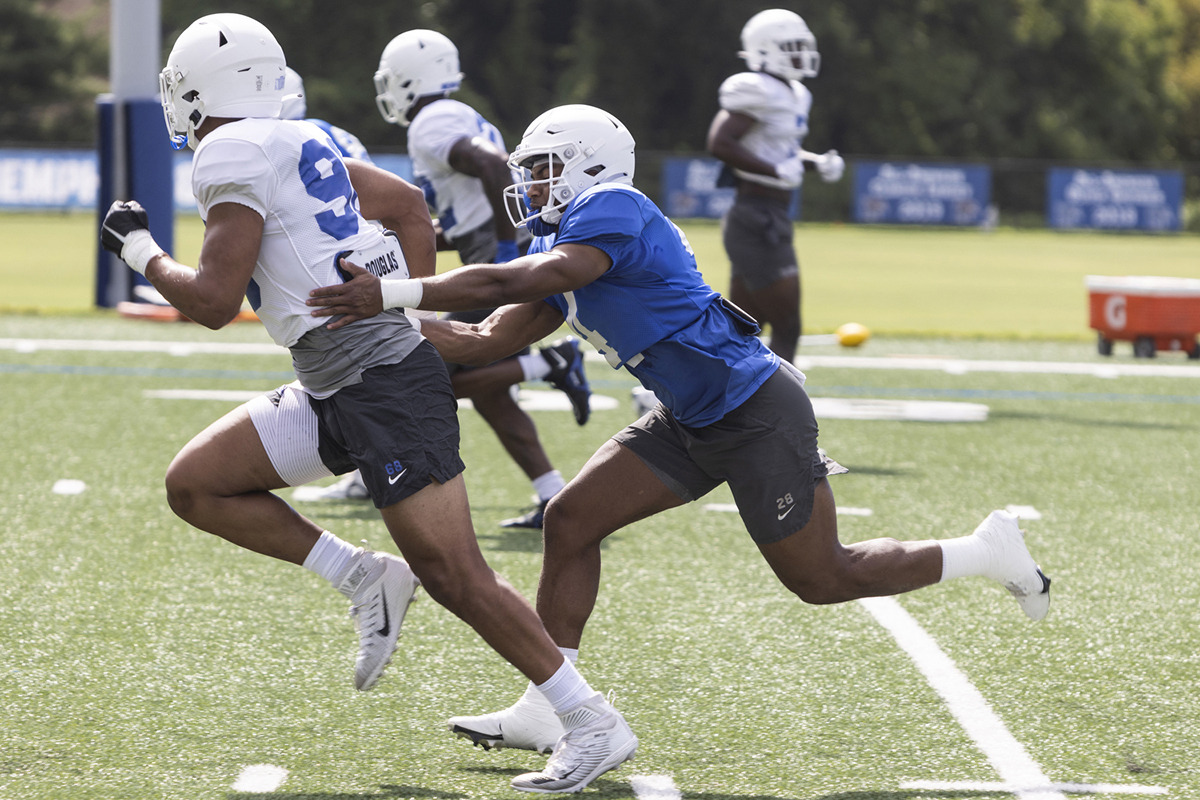 Memphis releases depth chart for season opener against Nicholls State