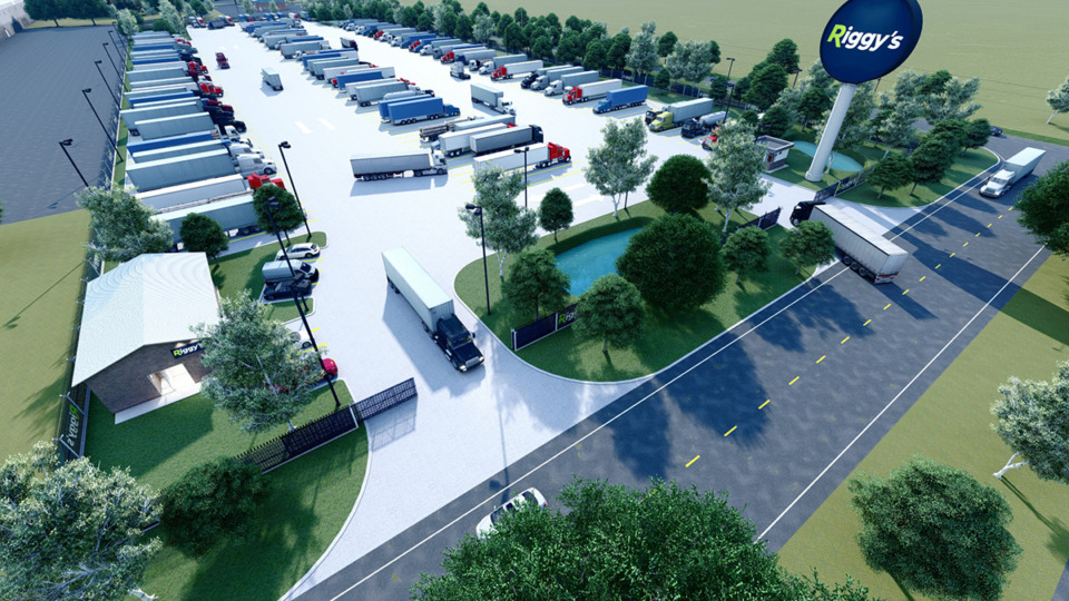 <strong>Riggy&rsquo;s hopes to provide greater truck parking and storage solutions to the logistics industry with its planned facility for South Memphis at&nbsp;5178 Citation Drive at East Holmes Road.&nbsp;</strong>(Courtesy Riggy's)
