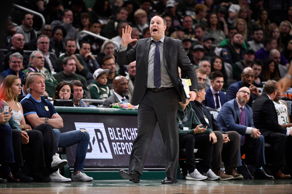 <strong>Taylor Jenkins, the new Grizzlies head coach, comes to Memphis after a stint as assistant coach of the Milwaukee Bucks under Mike Budenholzer.</strong>(Greg Nelson/Sports Illustrated/Getty Images)<br /><br />