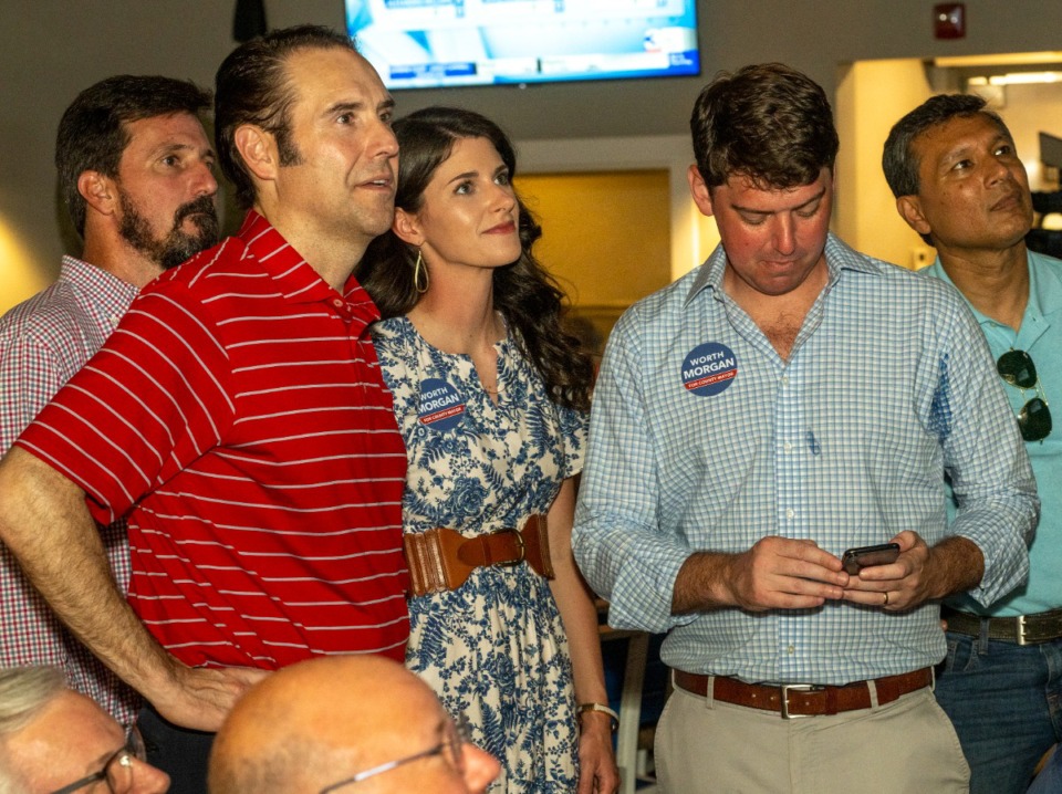 <strong>&ldquo;We&rsquo;ve got friends and we&rsquo;ve got partnerships on both sides of this,&rdquo; said Shelby County Republican Party chair Cary Vaughn, left. &ldquo;We&rsquo;ve not made this decision lightly.&rdquo;</strong> (Greg Campbell/The Daily Memphian file)