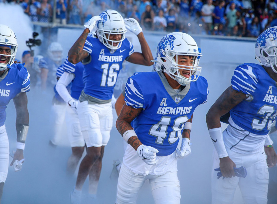 <strong>Five days after beating Arkansas State on the road, Memphis (2-0) will kick off at 6:30 p.m. Thursday on ESPN inside Simmons Bank Liberty Stadium, where the Tigers face Navy.</strong> (Wes Hale/Special to The Daily Memphian)