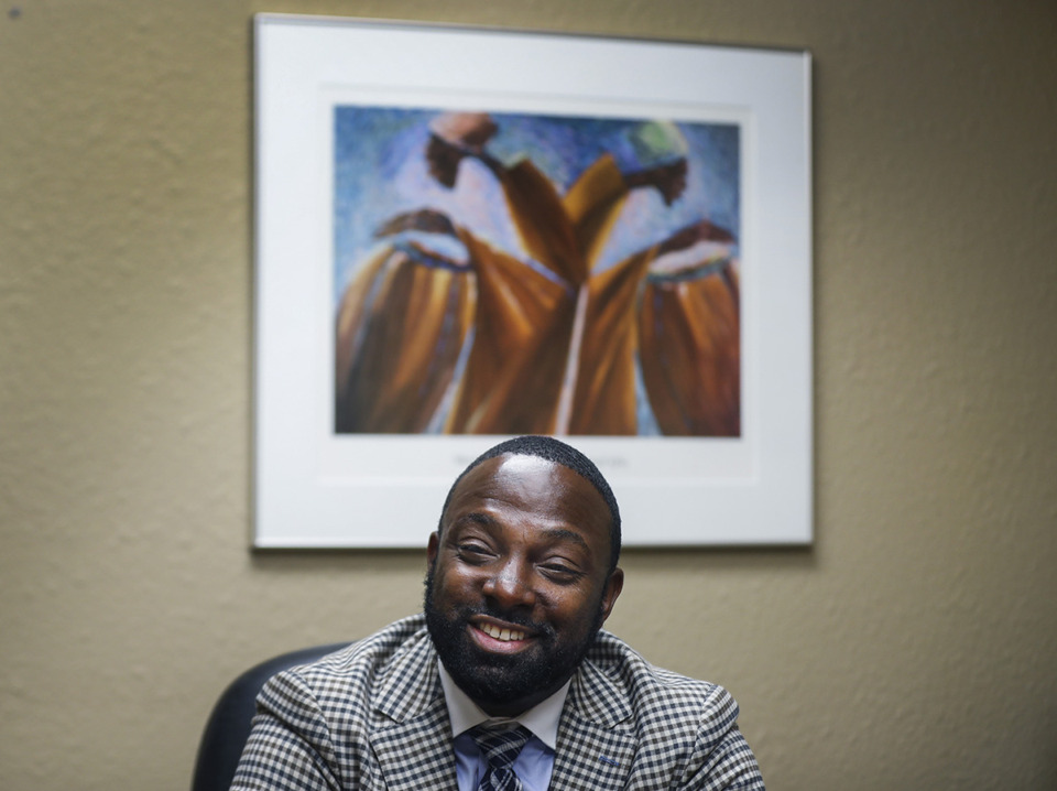 <strong>DeAndre Brown is the founder of Lifeline to Success which received a Department of Justice grant for its new rehabilitation center Welch Home for Success. The program helps ex-offenders reintegrate into society.</strong> (Mark Weber/The Daily Memphian file)