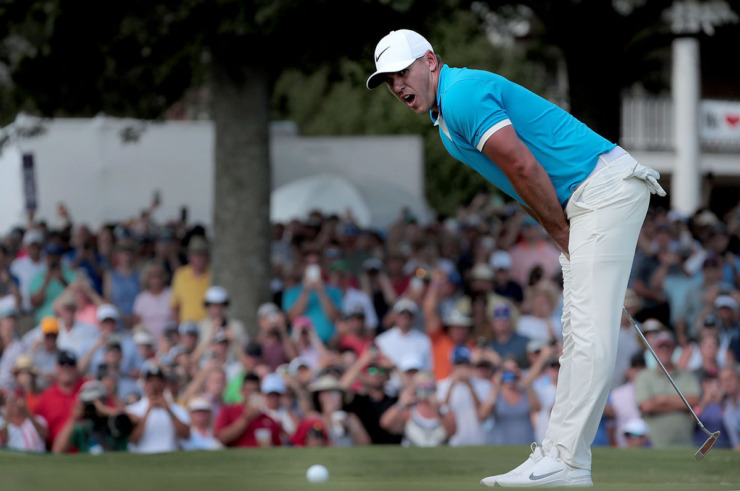 <strong>WGC champ Brooks Koepka can&rsquo;t believe he missed his last putt on 18 even though the No 1</strong> <strong>golfer in the world finished 16-under.</strong> (Patrick Lantrip/The Daily Memphian file)