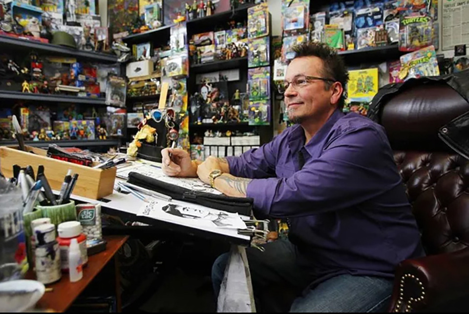 <strong>Kevin Eastman, co-creator of the Teenage Mutant Ninja Turtles, will appear this weekend at the Memphis Comics Expo.</strong> (Courtesy Kevin Eastman Studios)