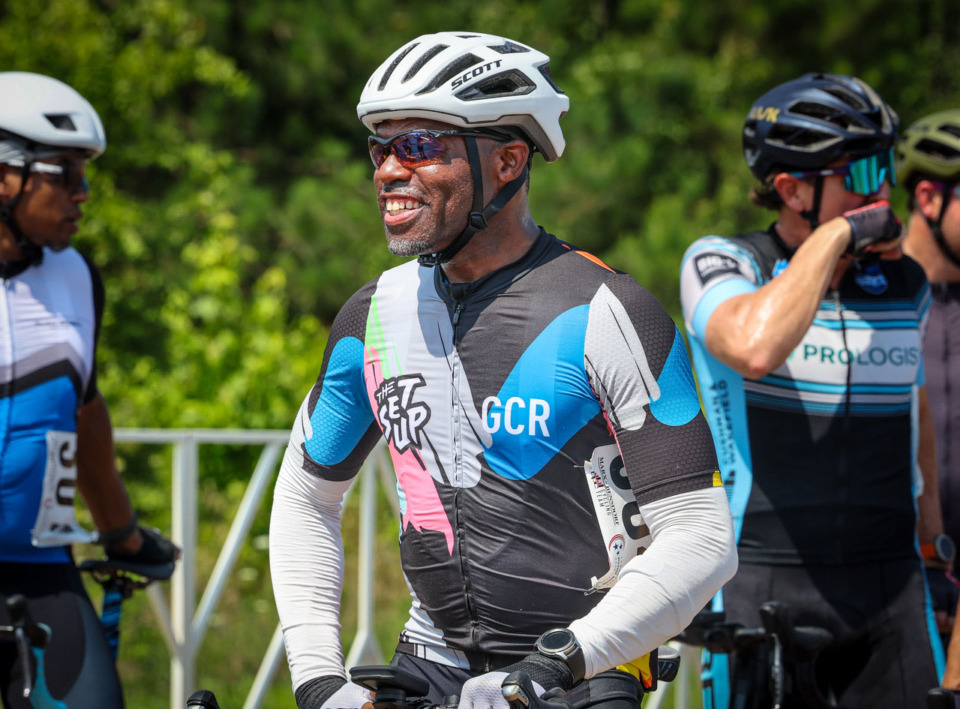 <strong>Danny Smith, who was photographed June 25 at the Tour de Hernando bicycle race, collapsed and died last weekend while riding his bike. </strong>(Wes Hale/Special to The Daily Memphian)
