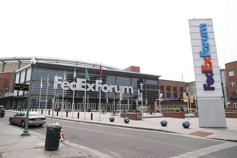 <strong>One man was left in critical condition after a shooting inside FedExForum Sept. 7.</strong> (Mark Weber/The Daily Memphian file)