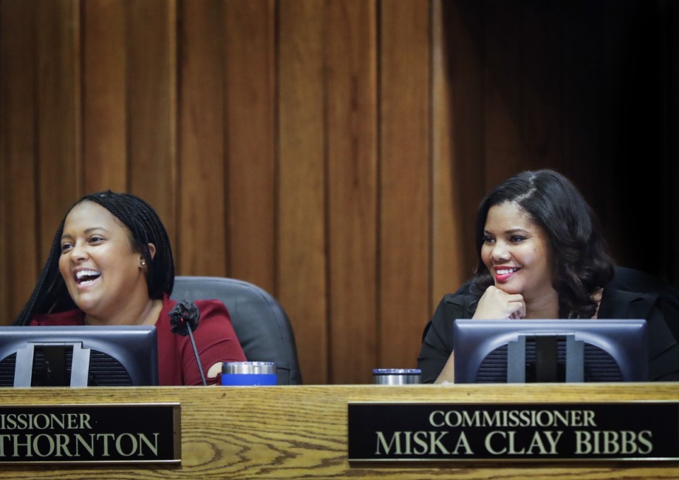 <strong>&ldquo;Nothing here is trying to attack our ability to ensure there is public safety in Shelby County,&rdquo; said Shelby County Commissioner Britney Thornton (left) of the pretextual stops ordinance she sponsored.</strong> (Mark Weber/The Daily Memphian file)