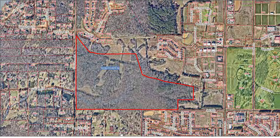 <strong>Located near Silo Square, Serenity Pointe is an 144-acre residential development.</strong> (Courtesy City of Southaven)