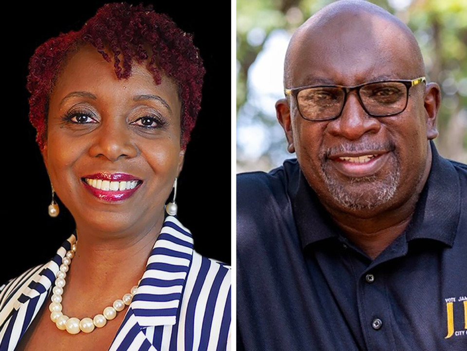 <strong>Pearl Walker (left) and James Kirkwood are heading for a runoff in Memphis City Council District 3.</strong> (The Daily Memphian files)