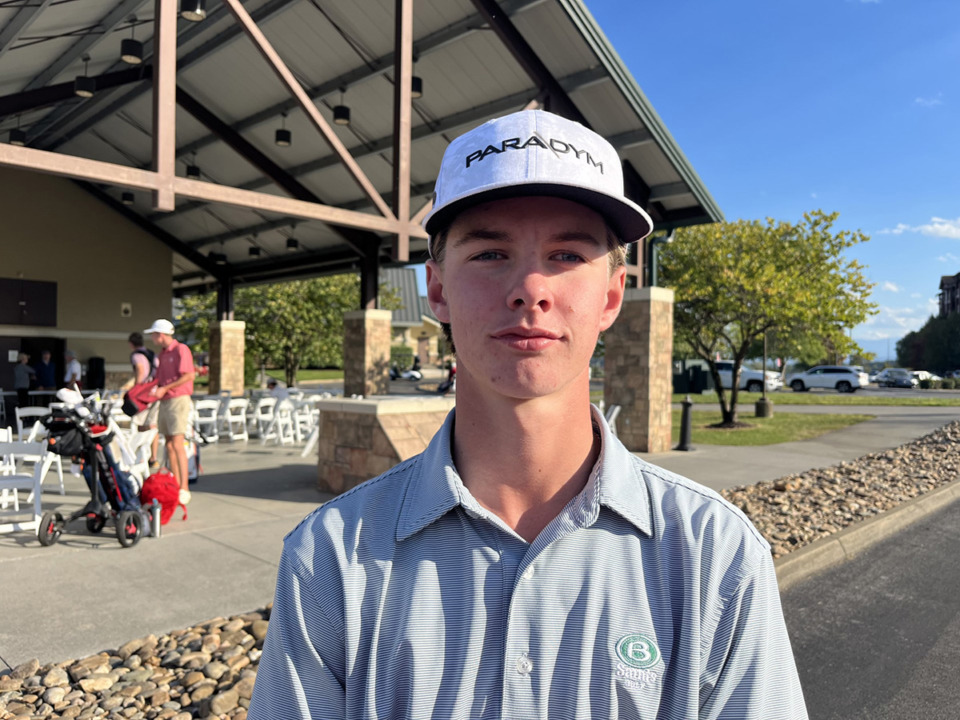 <strong>Briarcrest sophomore Henry O&rsquo;Keefe finishes as runner-up Oct. 10 at the Division 2-AA state tournament in Sevierville, Tenn., shooting 69 on Tuesday to finish at 9-under 135.</strong> (John Varlas/The Daily Memphian)