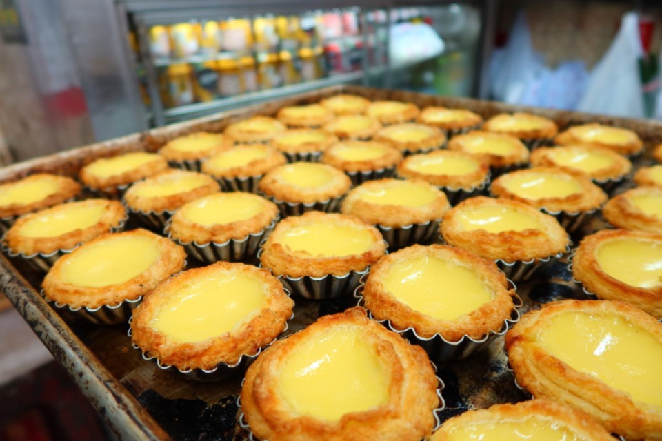 <strong>The Hong Kong Egg Tarts at Dim Sum King are flaky, little cup-sized pastries filled with egg custard.&nbsp;</strong> (Courtesy photo from Derek Wong)