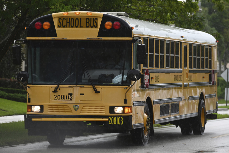 <strong>To celebrate National School Bus Safety Week, First Student, the transportation provider for the Memphis-Shelby County school system, shares bus safety tips.</strong> (mpi04/MediaPunch/IPX)