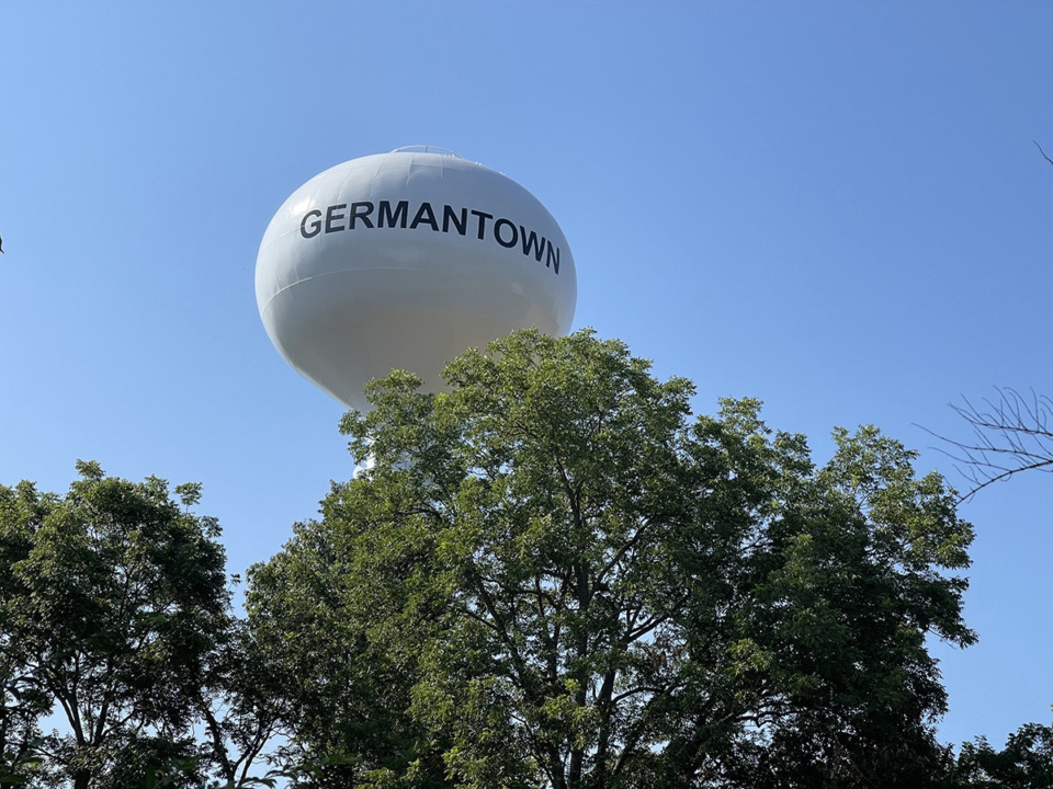 <strong>The water tower in Germantown.</strong> (Alys Drake/The Daily Memphian file)