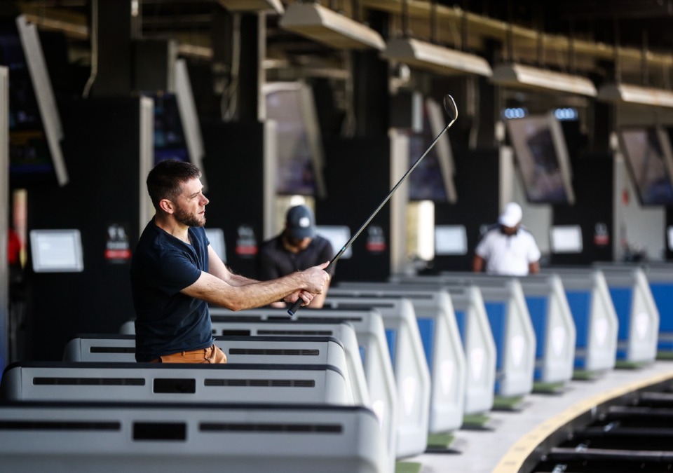 <strong>The new Topgolf Memphis entertainment venue on Tuesday, Oct. 24, 2023.&nbsp;The location in Memphis is the fourth in Tennessee.</strong>&nbsp;(Mark Weber/The Daily Memphian)