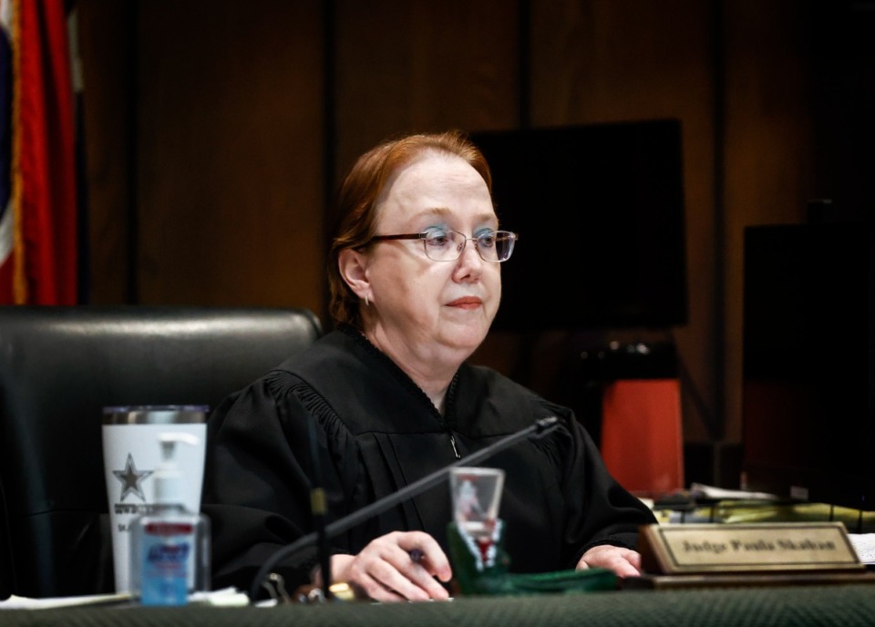 <strong>Shelby County Criminal Court Division I Judge Paula Skahan (pictured) had originally amended Courtney Anderson&rsquo;s 163-year sentence to 25 years of time served during a Dec. 13 hearing, but the state appealed.</strong> (Mark Weber/The Daily Memphian file)