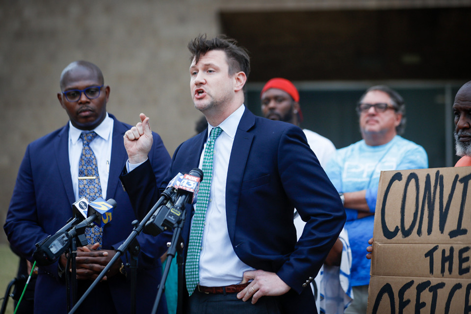 <strong>&ldquo;We want to send a message that we can&rsquo;t be bought off. This case will be tried. This stuff needs to come to light,&rdquo; said attorney Jake Brown, who is representing the family of Gershun Freeman in a wrongful death suit.</strong> (Aarron Fleming/The Daily Memphian file)