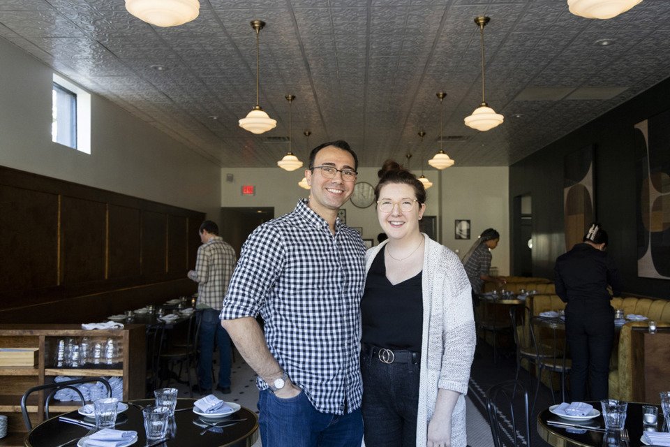 <strong>Kyle Bankston, left, and Kate Ashby, right, own The Public Bistro, which opened in the former Sweet Grass/Next Door space at 937 S. Cooper St.</strong> (Brad Vest/Special to The Daily Memphian)