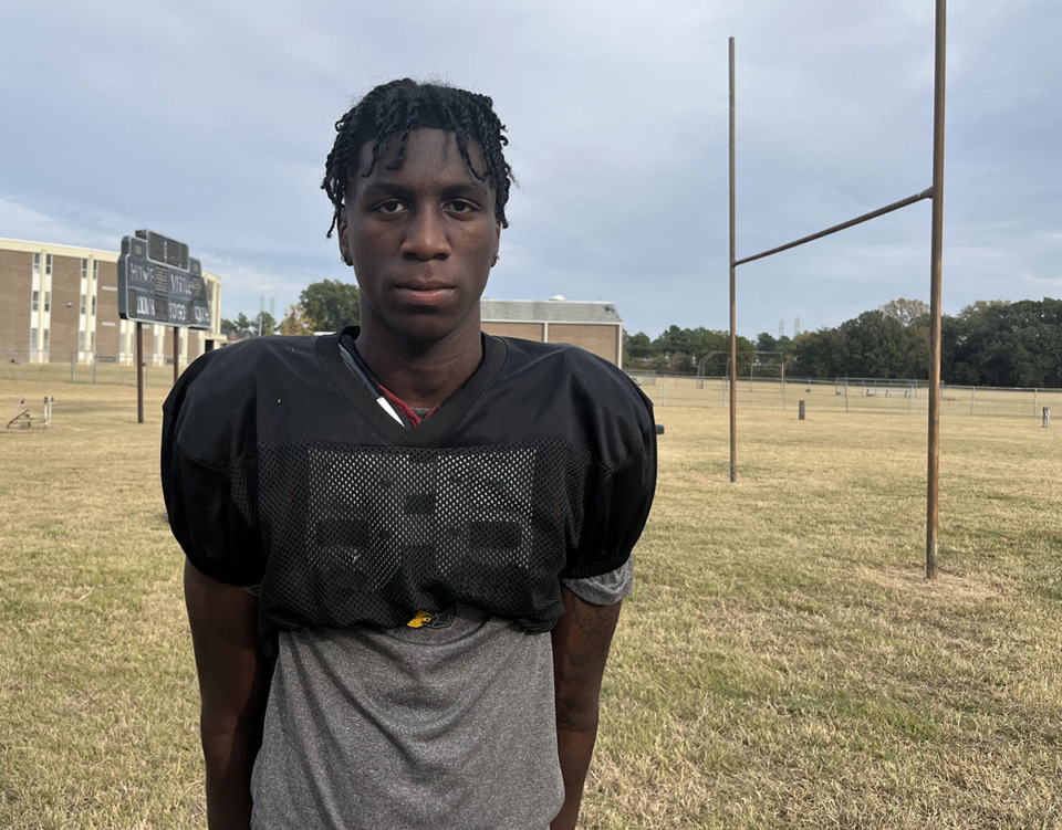 <strong>Sheffield junior wide receiver Radarious Jackson is beginning to attract recruiting interest from some big names.</strong> (John Varlas/The Daily Memphian)