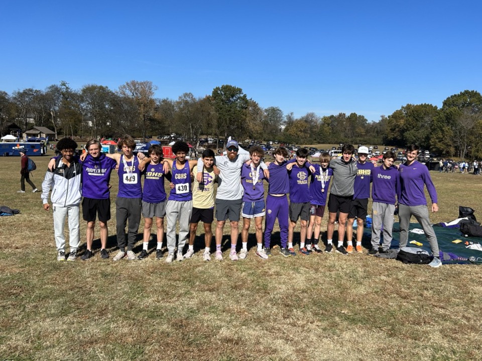 <strong>Christian Brothers High School&nbsp;was the highest-finishing Memphis-area team at the state cross championship races held Thursday and Friday in Hendersonville. The Brothers finished third place in Division 2-AA.</strong>&nbsp;(Courtesy CBHS)