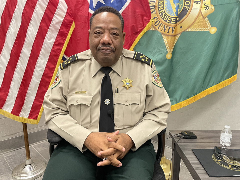 <strong>Shelby County Sheriff Floyd Bonner plans enhanced security at 201 Poplar following a fatal stabbing in a holding area behind a criminal courtroom.</strong>&nbsp;(Julia Baker/The Daily Memphian)