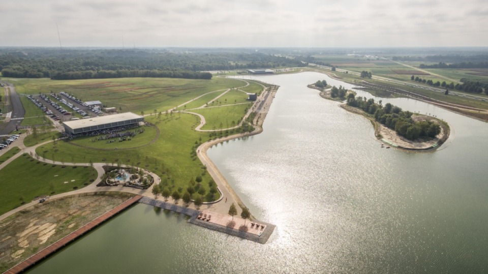 <strong>Shelby Farms seen at the Heart of the Park opening in 2018.</strong> (The Daily Memphian file)