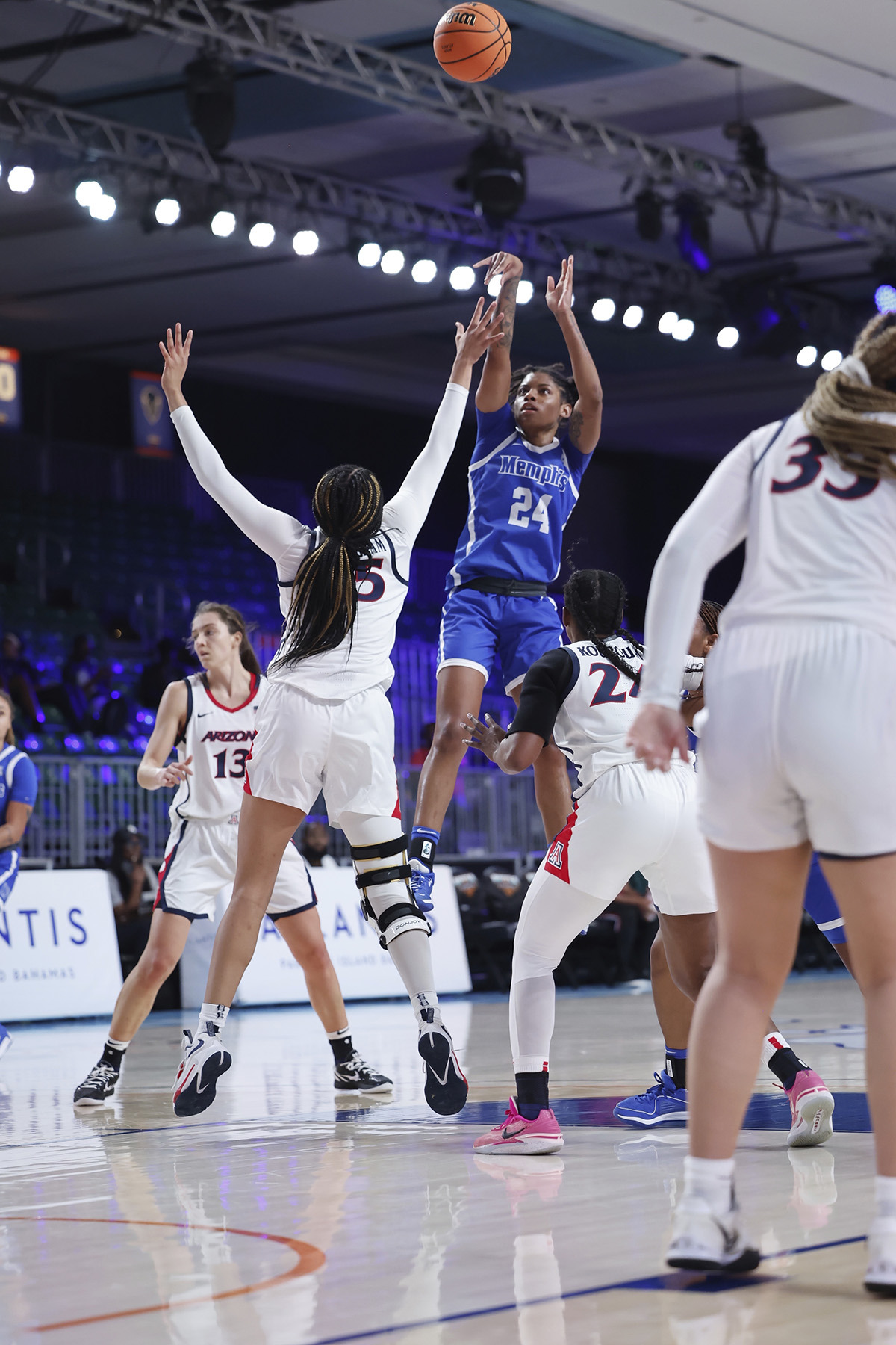 Women's basketball: Memphis falls in Battle 4 Atlantis tourney opener ...