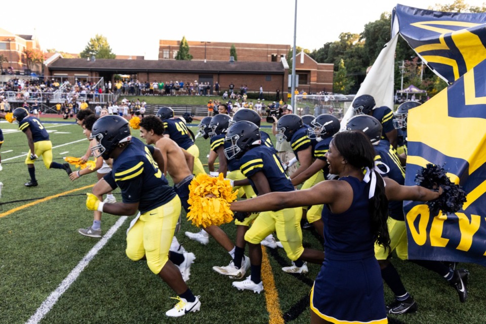 <strong>Lausanne takes the field. C.J. Jordan, Luke Work, J.B. Hoehn, Trevor Anthony, Sky Staten, C.J. Lowe, John Michael Treadway, Marterious Boyd, Jawell Rodgers and Levi Dorsey are all first-team picks from Lausanne.</strong> (Brad Vest/The Daily Memphian file)