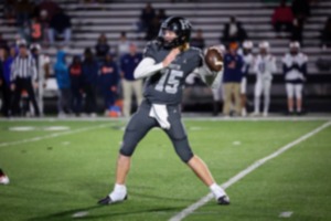 <strong>Houston quarterback Chandler Day (in a Nov. 3 photo) helped lead the Mustangs to a victory over Brentwood, Friday, Nov. 24 at James C. Parker Stadium in Brentwood, Tenn.</strong> (Wes Hale, Special to The Daily Memphian)