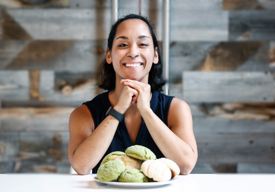 <strong>&ldquo;I always fell into baking when I got down or sad or bored, and that&rsquo;s just something I leaned into when I felt myself losing interest in HR,&rdquo; said Aika Renzo, owner of Wagashi Japanese Bakery.</strong> (Mark Weber/The Daily Memphian)