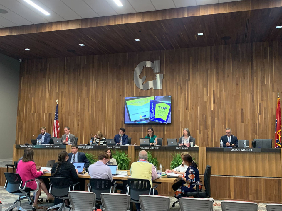 <strong>The Germantown Board of Education (in file photo) voted Thursday, Dec. 14 to begin charging tuition to students who don&rsquo;t live in Germantown, starting next academic year.</strong> (Abigail Warren/The Daily Memphian)