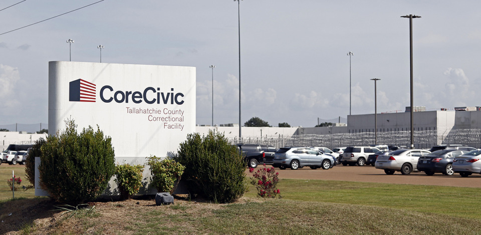 <strong>CoreCivic is at the center of an alarming audit of the Tennessee Department of Correction. The Tennessee-based private prison operator runs four of the state&rsquo;s 14 prisons. A file photo shows the Tallahatchie County Correctional Facility operated by CoreCivic in Tutwiler, Miss.</strong> (Rogelio V. Solis/AP Photo file)