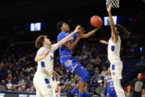 <strong>Memphis forward Nae'Qwan Tomlin (7) shoots against Tulsa during the first half of an NCAA college basketball game, Thursday, Jan. 4, 2024, in Tulsa, Okla.</strong> (AP Photo/Joey Johnson)