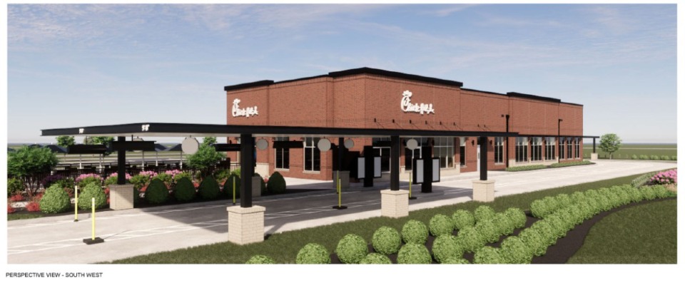 <strong>The new Collierville Chick-fil-A location, now denied, wouldn&rsquo;t have direct access to West Poplar Avenue.</strong> (Submitted)