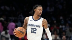 <strong>The return from suspension for Memphis Grizzlies guard Ja Morant (12) lasted all of nine days.&nbsp;The gap between Morant&rsquo;s last game and his next one will likely be 292 days.&nbsp;</strong>(Mike Stewart/AP file)