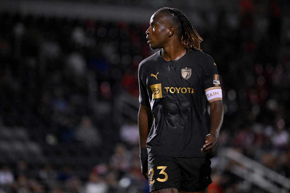 <strong>Walid Yacoubou, known by his nickname, Tulu, will join Memphis 901 FC. Tulu is seen on the pitch for San Antonio FC during the second half of an international exhibition soccer match with Club Deportivo Tapatio, Tuesday, Sept. 12, 2023, at Toyota Field in San Antonio, Texas.</strong> (Darren Abate/USL Championship file)
