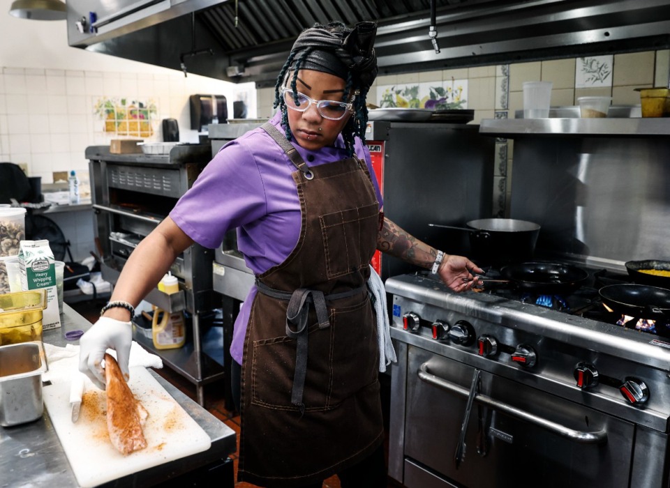 <strong>Amber Carr is head chef at BT Prime Steakhouse at Bonne Terre in Nesbit, Miss.</strong>&nbsp; (Mark Weber/The Daily Memphian)