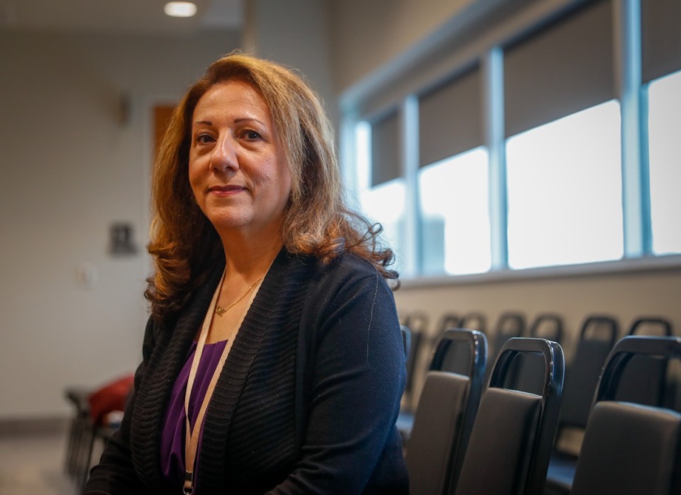 <strong>Lina Makarem has worked as a court interpreter at 201 Poplar for 10 years and encourages others to join the field because of its importance to those who need the service.</strong> (Aarron Fleming/The Daily Memphian)