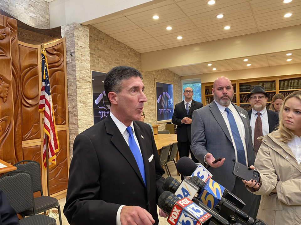 <strong>U.S. Rep. David Kustoff, R-Germantown, spoke at the Rotary Club in Collierville.</strong> (Bill Dries/The Daily Memphian file)