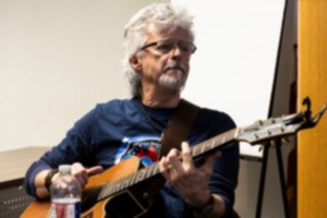 <strong>Steve Dean, one of the co-founders of Freedom Sings, plays the guitar&nbsp; Saturday, Jan. 27 during the Memphis Veterans Songwriting Retreat at Lt. Col. Luke Weathers Jr. VA Medical Center at 1030 Jefferson Ave.</strong> (Brad Vest/Special toThe Daily Memphian)