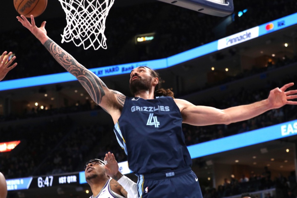 <strong>We hardly knew ye, mate: Steven Adams is a Grizzly no more.</strong> (Nikki Boertman/AP file)