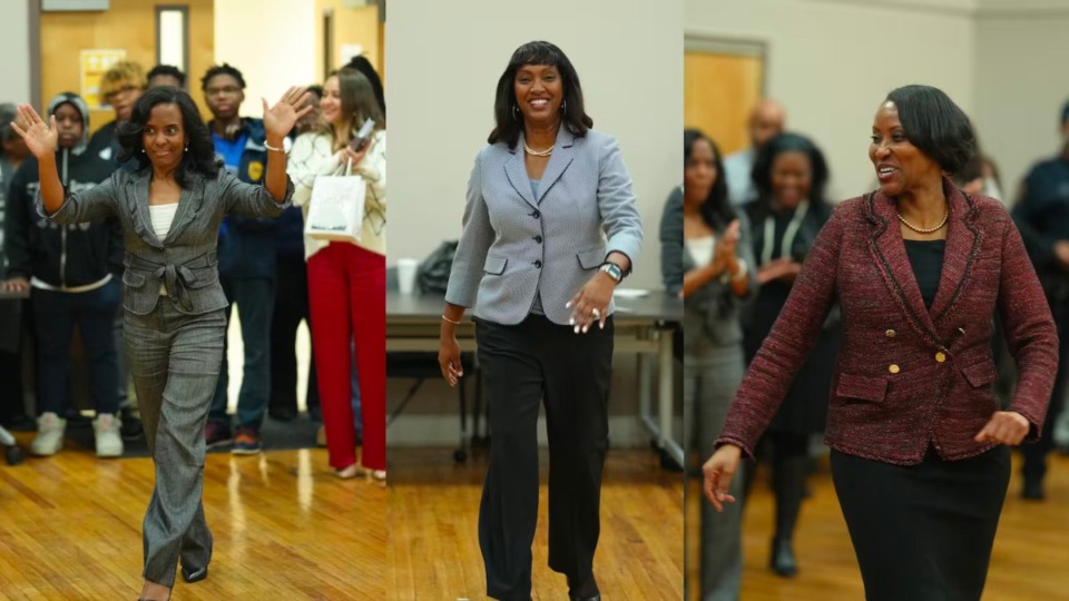 <strong>The three finalists for superintendent of Memphis-Shelby County Schools are (from left) Marie Feagins, Cheryl Proctor, and Yolonda Brown.</strong> (Image courtesy of Memphis-Shelby County Schools)