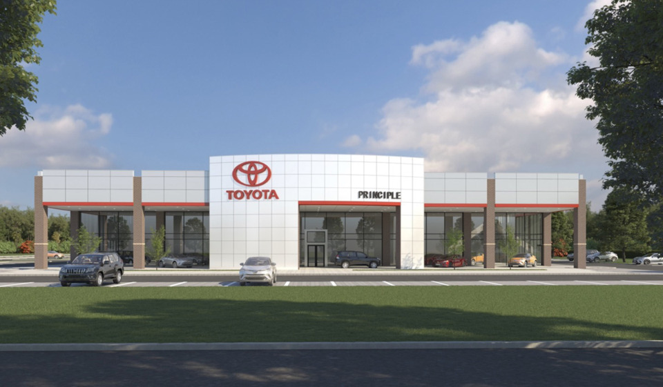 <strong>Principle Toyota submitted non-binding conceptual drawings to Town of Collierville. The car dealership wants to relocate to Collierville.</strong> (Courtesy John McCarty)
